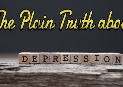 The Plain Truth about Depression