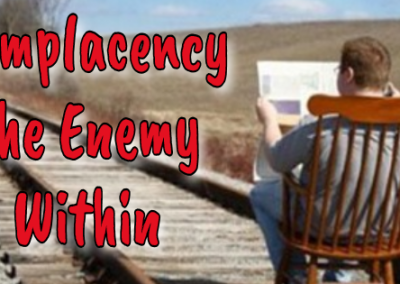 Complacency the enemy within