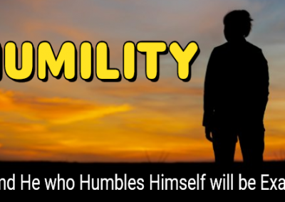 Humble Will be Exalted