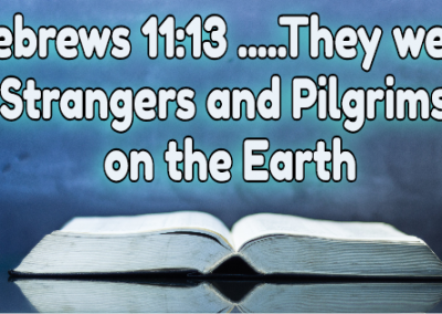 Strangers and Pilgrims