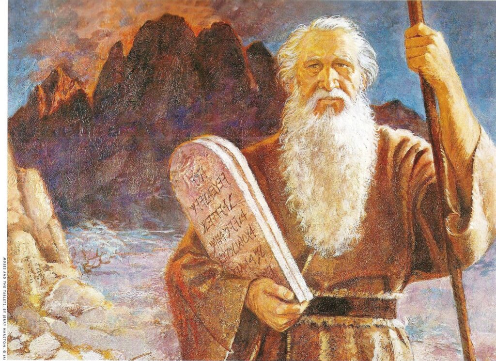 Moses at Sinai