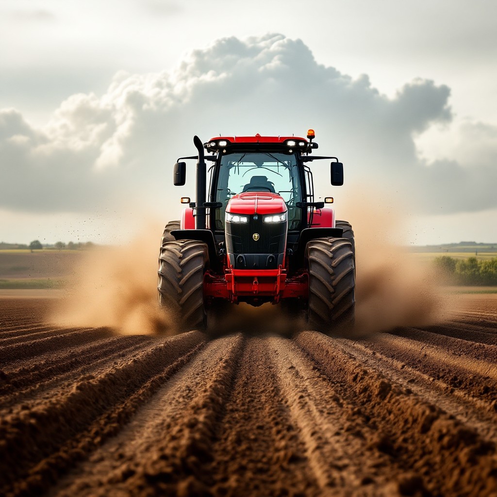 StockCake-Powerful Red Tractor_1753903774